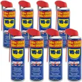 Produktbild: 8x WD-40 Smart Straw MultifunktionsSpray Vielzweck Öl Rostlöser 10% GRATIS 440ml
