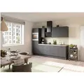 Produktbild: Optifit Küchenzeile Optikoncept Ingvar 270 cm Anthrazit