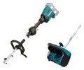 Produktbild: Makita Akku Multifunktionsantrieb DUX60Z + Schneefräsen Aufsatz SN400MP o. Akku