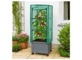 Produktbild: HTI-Living Pflanzkübel mit Rankgitter und Folienabdeckung Nessa 30x30 cm