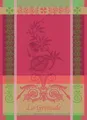 Produktbild: Garnier Thiebaut Geschirrtuch Geschirrtuch Grenade Rose 56x77 cm, (1-tlg., 1 x Geschirrtuch), jacquard-gewebt