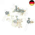 Produktbild: Toyvian 4 stücke Strass haarkämme floral Braut Kopfbedeckung Kristalle S