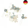 Produktbild: Toyvian 4 stücke Strass haarkämme floral Braut Kopfbedeckung Kristalle S