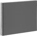 Produktbild: Goldbuch Spiralalbum Bella Vista grau 34x30 cm weiße Seiten