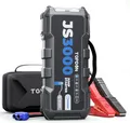 Produktbild: TOPDON JS3000 Starthilfe Powerbank für PKW, 3000A 24000mAh Batterie Booster Auto Starthilfe kfz für bis zu 9,0L Benzin 7,0L Diesel, 12V Car Jump Starter Power Pack mit Kabel, Eva Tasche, LED, PD 45W