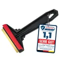 Produktbild: Eiskratzer Auto Messing MURSKA Schwarz Rot Messingschaber Original aus Finnland
