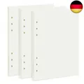 Produktbild: 135 Blätter A5 Gepunktetes Papier, OVISEEN 6 Löcher A5 Nachfüllpapier Na