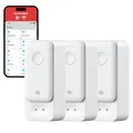 Produktbild: WLAN Wassermelder kein Hub erforderlichnur 2.4G, Smart Wassersensor 3er Pack ...