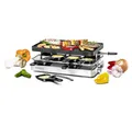 Produktbild: Rommelsbacher Raclette RC 1400 Raclette Edelstahl mit Wendeplatte für Party und Barbecue