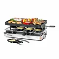 Produktbild: Rommelsbacher RC 1400 Raclette-Grill mit Wendeplatte für 8 Personen 1200 Watt