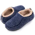 Produktbild: RockDove Herren Nomad Hausschuh mit Rückstellschaum, 44/45 EU, Marineblau
