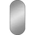 Produktbild: Wandspiegel Schwarz 80x35 Cm Oval Vidaxl