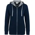 Produktbild: HAKRO® Damen-Kapuzen-Jacke Bonded 255, tinte 255 , 1 Stück, Größe: M
