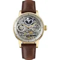 Produktbild: Ingersoll I07704 The Jazz Automatik Herrenuhr 42mm 5ATM - Gold