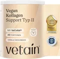 Produktbild: VETAIN Vegan Kollagen Pulver - VeCollal®, Vitamin C, Kurkuma, Zink & Biotin - Für Knochen & Gelenke