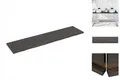 Produktbild: Waschtischplatte Dunkelgrau 200x50x4 Cm Massivholz Behandelt