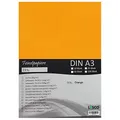 Produktbild: GMUND Transparentpapier DIN A3 Farbe Orange / LYSCO® Feinstpapierset mit 25 Blatt Inhalt (FPA-121) - bedruckbar, sehr gute Qualität, für Einladungen, als Einlegeblätter für Alben, Fotoalben, Fensterbilder, Bastelarbeiten uvm.