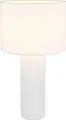 Produktbild: Reality Leuchten Tischleuchte BLAIR DH 28x51 cm weiß Tischlampe