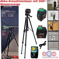 Produktbild: Parkside Performance 4v Akku-Kreuzlinienlaser 360°-Rotationslaser Wasserwaage