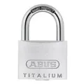 Produktbild: ABUS TITALIUM 64 TI Vorhangschloss 64TI/25 gleichschließend