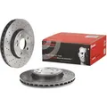Produktbild: 2x Brembo 09.B436.51 Bremsscheibe für MERCEDES BENZ A KLASSE B CLA GLA C117