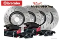 Produktbild: Brembo Bremsenset gelocht  Mercedes-Benz CLA + GLA  VA 295MM + HA 295MM