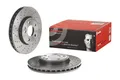 Produktbild: 2x BREMBO Bremsscheibe PRIME LINE - UV Coated 09.B436.51 für MERCEDES KLASSE CLA