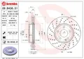 Produktbild: 2 x BREMBO 09.B436.51 Bremsscheibe für MERCEDES-BENZ,MERCEDES-BENZ (BBDC)