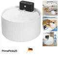 Produktbild: Katzenbrunnen Keramik 2,2L kabellos Batteriebetrieben Haustier Wasserfilter