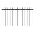 Produktbild: vidaXL Gartenzaun Zaunelement ASSEN Grau 170 x 100 cm Stahl, (1-St)