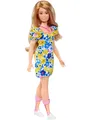 Produktbild: Barbie Fashionista Doll Yellow Blue Floral (DS)