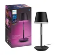Produktbild: Philips Hue Go Tischleuchte schwarz tragbare mobile LED Smart 370lm Akku 35cm