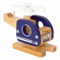 Produktbild: Legler Spielzeug-Hubschrauber, Helikopter, Fahrzeug, Holzspielzeug, Holz, 12287