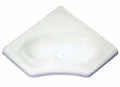 Produktbild: Eckwaschbecken Mini - weiß - 345 x 345 x 120 mm