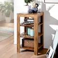 Produktbild: FineBuy Bücherregal Sheesham Massivholz 3 Böden Stand Regal Standregal