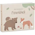 Produktbild: mintkind® Freundebuch Kindergarten Wald, Freundschaftsbuch Jungen und Mädchen, Kita Ausfüllbuch mit Waldtieren, Meine Freunde Buch, Geschenk Einschulung, Erinnerungsbuch Kinder