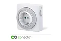 Produktbild: conecto Zeitschaltuhr conecto Mechanische Zeitschaltuhr, IP20, 3500 Watt, weiß
