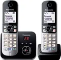 Produktbild: DECT-Telefon KX-TG6822GB (Schwarz, Silber)