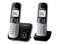 Produktbild: Panasonic KX-TG6822GB Black KX-TG6822GB, DECT Telephone, KX-TG6822GB