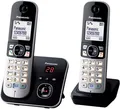 Produktbild: Panasonic Schnurloses Telefon + AB KX-TG6822 schwarz
