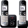 Produktbild: Panasonic KX-TG6822GB Duo Schwarz Schnurloses Telefon #1906928