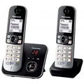 Produktbild: Panasonic KX-TG6822GB Dect Schnurlostelefon AB, Set Basis+2 Mobilteile, schwarz