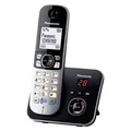 Produktbild: Panasonic KX-TG6822GB Schwarz DECT schnurlos Telefon 2 Mobilteile