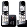 Produktbild: Panasonic KX-TG6822GB DECT-Telefon  Schwarz, Silber
