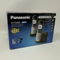 Produktbild: Panasonic KX-TG6822GB Schwarz DECT schnurlos Telefon 2 Mobilteile