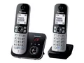 Produktbild: Panasonic KX-TG6822 Schnurlostelefon Anrufbeantworter mit Rufnummernanzeige DECT
