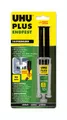 Produktbild: UHU PLUS endfest 90 min Doppelkammerspritze, Infokarte