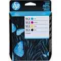 Produktbild: HP 953 4er-Pack -Druckerpatronen Schwarz/Cyan/Magenta/Gelb
