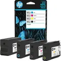 Produktbild: HP 953 Multipack schwarz, cyan, magenta, gelb 6ZC69AE