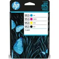 Produktbild: HP 6ZC69AE- Druckerpatrone - 4er-Pack Nr. 953-  schwarz/cyan/magenta/gelb